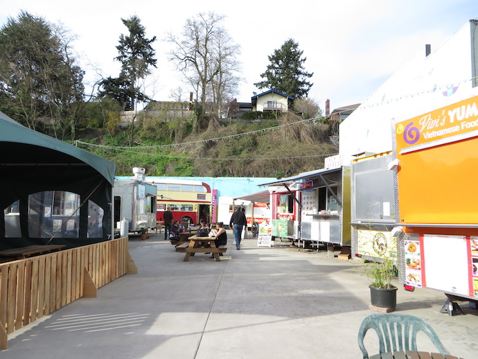 Mobile Brews: Food Cart Pods That Serve Beer in Portland