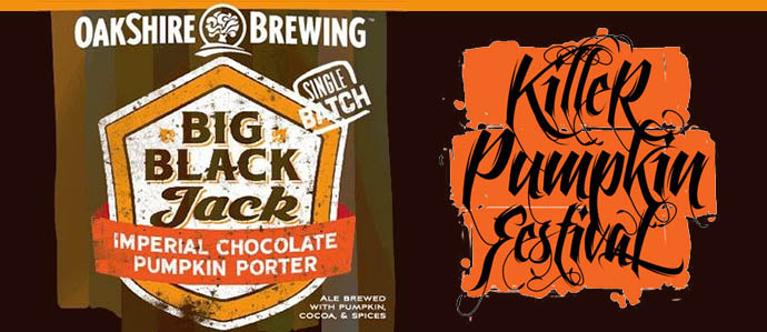 Beer Review: Oakshire Brewing Big Black Jack Imperial Pumpkin Chocolate Porter