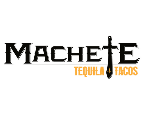 Мачете вечность текст. Текила Machete. Machete Tequila. Machete logo.