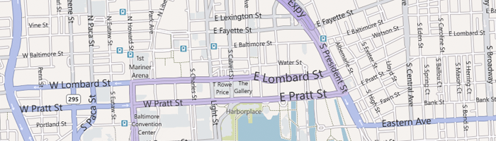 Baltimore City Map